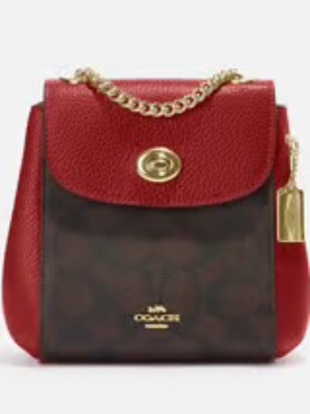 Coach Signature Convertible Mini Backpack NWT